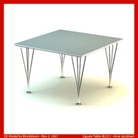 AJ Square Table 80x80x52 B231