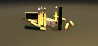 British 6-Pounder AP Grenades and Ammo Boxes