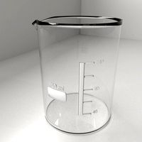 150ml Empty Glass Beaker