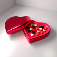Pink Chocolate Box