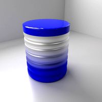Blue Milk Tin