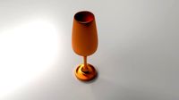 Copper Goblet with Liquid