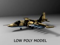Low poly Su-25