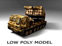 Low poly MLRS m270