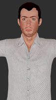 Man Ross Low poly Game Ready