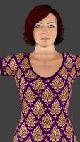 Woman Isabella low poly Ready for games