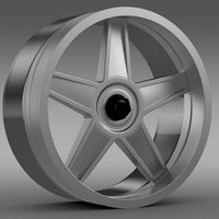 Ford Mustang GTR 2005 rim 3D Model