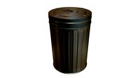 Metal Trash Can