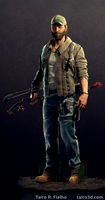 Archer Survivor - Knife - Compound Bow