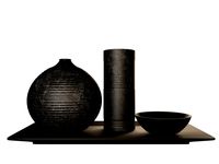 sake cup and bottle