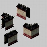 Building - the main city wall 01