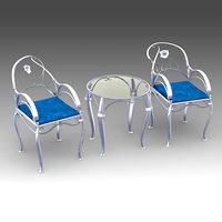 Forged Chairs and Table_035