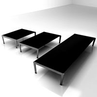 FLEXFORM LIFESTEEL TABLES