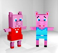 Pigs Couple