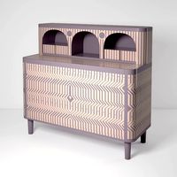 Scarlet splendour Giusto Study Table