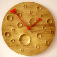 Around the Moon in 60 Minutes - The Wall clock