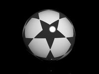 Star Pattern Football