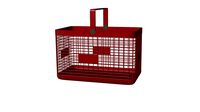 Plastic shopping basket