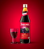 juice bottle with glass free
