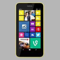 Nokia 630 yellow
