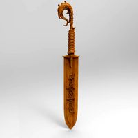 (702)  -  Knife 3d STL model for CNC