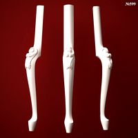 (599) Leg -3d STL model for CNC