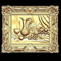 (558) Bas Relief -3d STL model for CNC