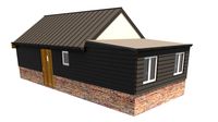 Small barn house