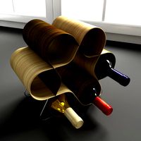 Convex Kitchen Decorations - Wine stand