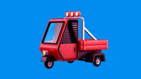 Ape Car - Cartoon Fully Rigged C4d