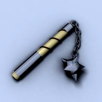 Medieval Flail - Rigged