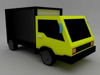 Truck Low Poly