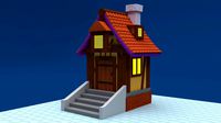 Stilized Village House