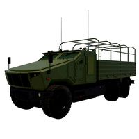 Armored vehicle v6 flatbed