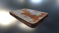 External HDD With USB Cable Rigged Rusty Version