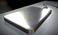 External HDD With USB Cable Rigged Aluminium Version
