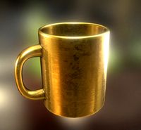 Coffee Cup Gold Version