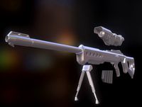 Sniper Rifle KSR-29 High Poly Version