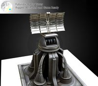 Futuristic Radar Tower