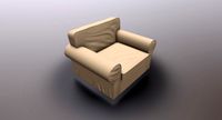 Pottery Barn Slipcovered Armchair