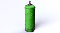 Gas Cylinder Green