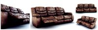 Sofa Ashley Revolution Burgundy, 3 seats