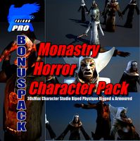Monastery Horror Character Pack