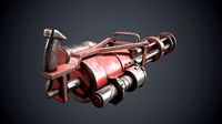 M134 Minigun Red