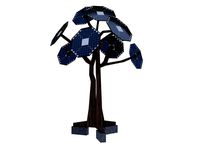 3D solar energy tree octagonal panels