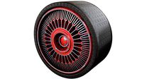 Round ventilation with cooling fins