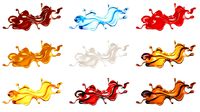 Liquid splash 029