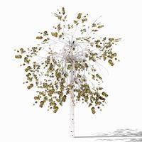 betula winter low poly