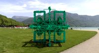 Abstract Sculpture: Ribbed