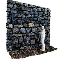 PEBBLES WALL 3D SCAN
